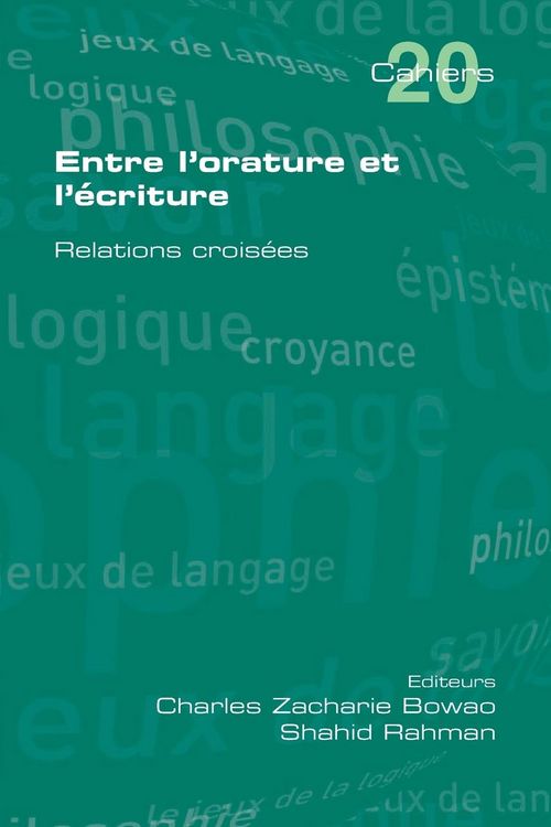 Produktbild: Entre L'Orature Et L'Ecriture. Relations Croisees