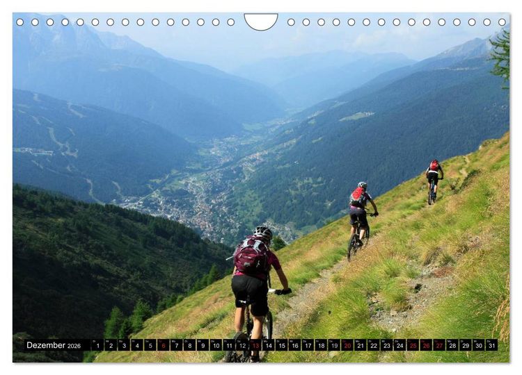 Produktbild: Mountainbike Spirit 2026 (Wandkalender 2026 DIN A4 quer), CALVENDO Monatskalender