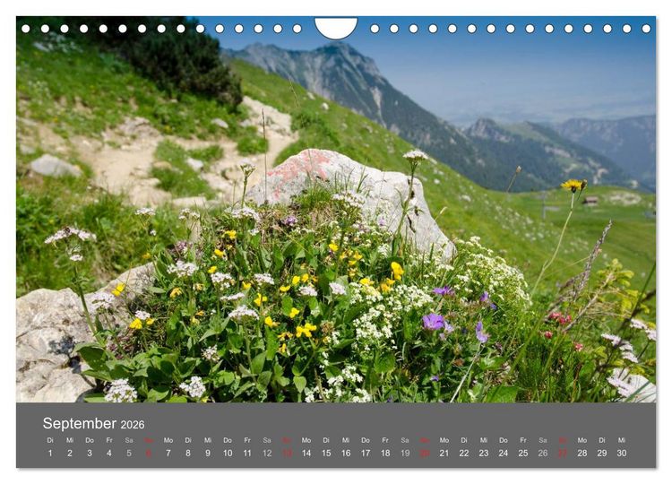 Produktbild: Tannheimer Tal (Wandkalender 2026 DIN A4 quer), CALVENDO Monatskalender