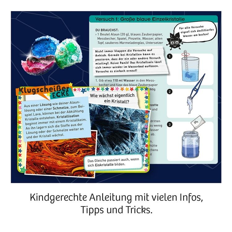 Produktbild: Fun Science Geheimnisvolle Kristallwelt