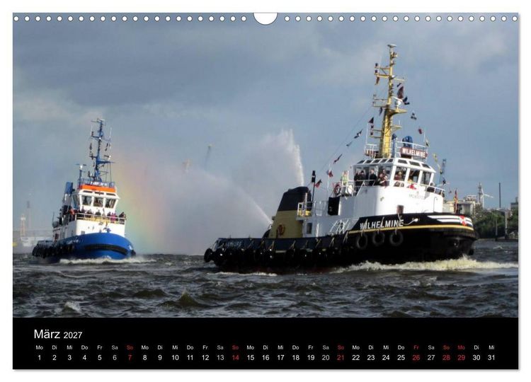 Produktbild: Hamburg Hafengeburtstag (Wandkalender 2027 DIN A3 quer), CALVENDO Monatskalender