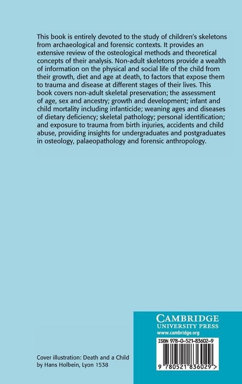 Produktbild: The Bioarchaeology of Children