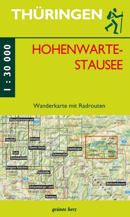 Produktbild: Wanderkarte Hohenwarte-Stausee