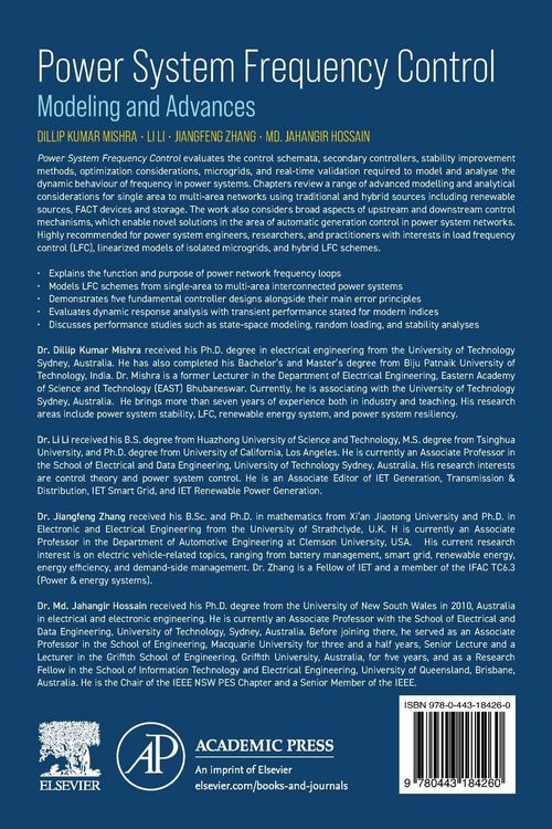 Produktbild: Power System Frequency Control