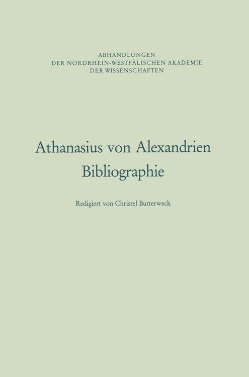 Produktbild: Athanasius von Alexandrien