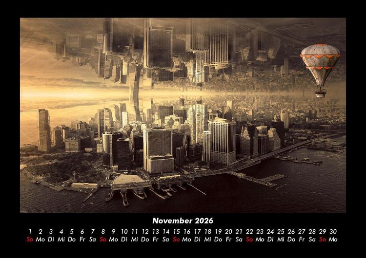 Produktbild: Mit Fantasy durch's Jahr 2026 Fotokalender DIN A3