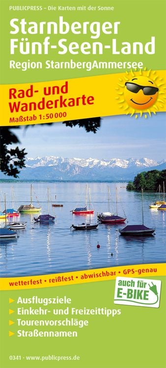 Bild vom Artikel Rad- und Wanderkarte Starnberger Fünf-Seen-Land 1 : 50 000 vom Autor 