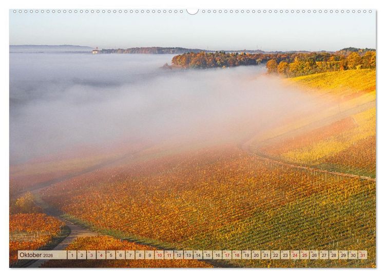 Produktbild: Farbenpr&auml;chtige Weinberge (Wandkalender 2026 DIN A2 quer), CALVENDO Monatskalender