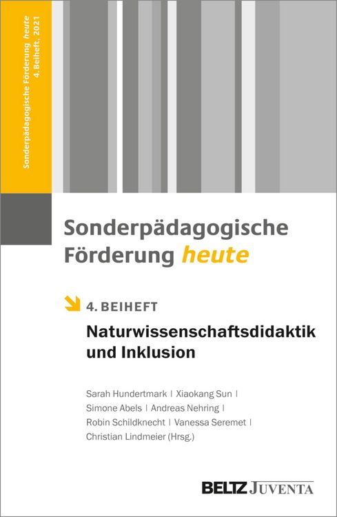 Produktbild: Naturwissenschaftsdidaktik und Inklusion