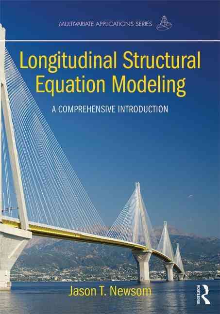 Produktbild: Newsom, J: Longitudinal Structural Equation Modeling