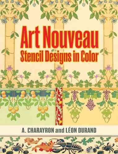 Produktbild: Art Nouveau Stencil Designs in