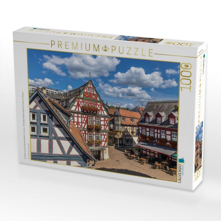 Produktbild: CALVENDO Puzzle Ein Motiv aus dem Kalender Idstein im Taunus - Ehemalige Residenzstadt der F&uuml;rsten von Nassau. | 1000 Teile Lege-Gr&ouml;&szlig;e 64x48cm Foto-Puzzle f&uuml;r gl&uuml;ckliche Stunden