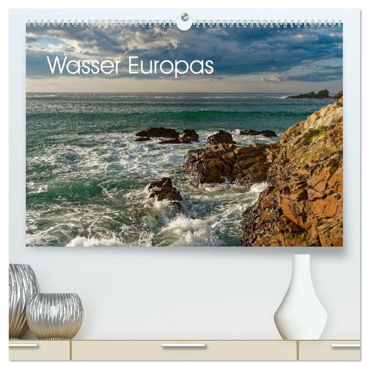 Produktbild: Wasser Europas (hochwertiger Premium Wandkalender 2027 DIN A2 quer), Kunstdruck in Hochglanz