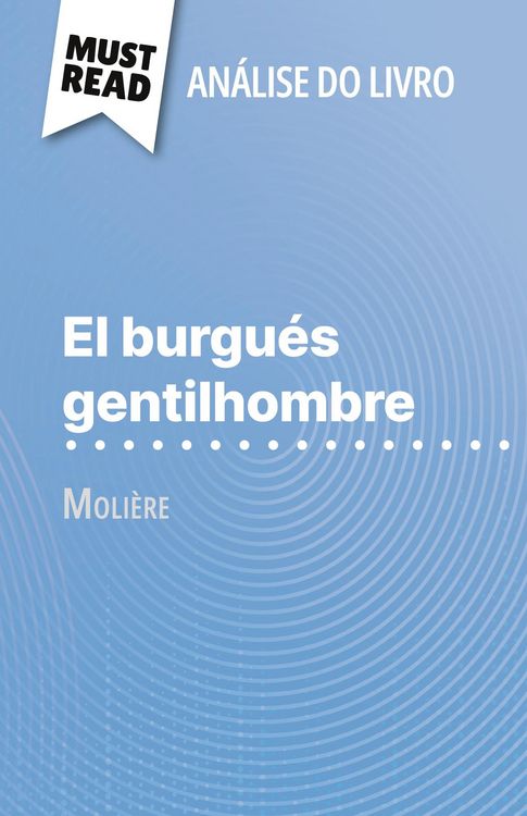 Produktbild: El burgu&eacute;s gentilhombre de Moli&egrave;re (An&aacute;lise do livro)