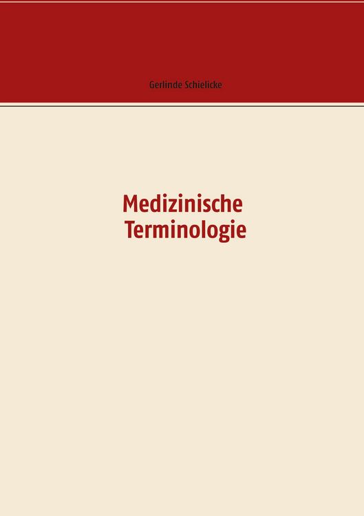 Produktbild: Medizinische Terminologie
