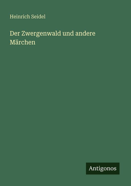 Produktbild: Der Zwergenwald und andere M&auml;rchen