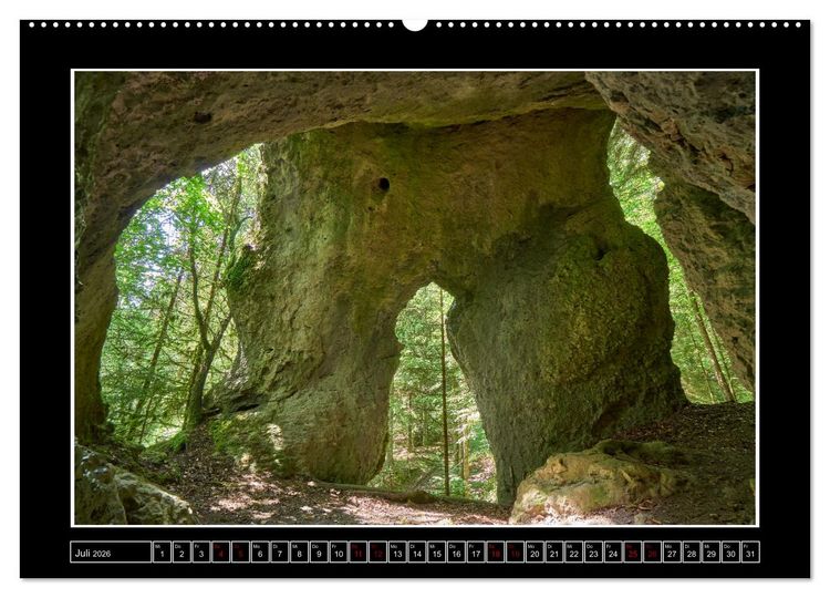 Produktbild: Wunderwelt Fr&auml;nkische Schweiz (Wandkalender 2026 DIN A2 quer), CALVENDO Monatskalender