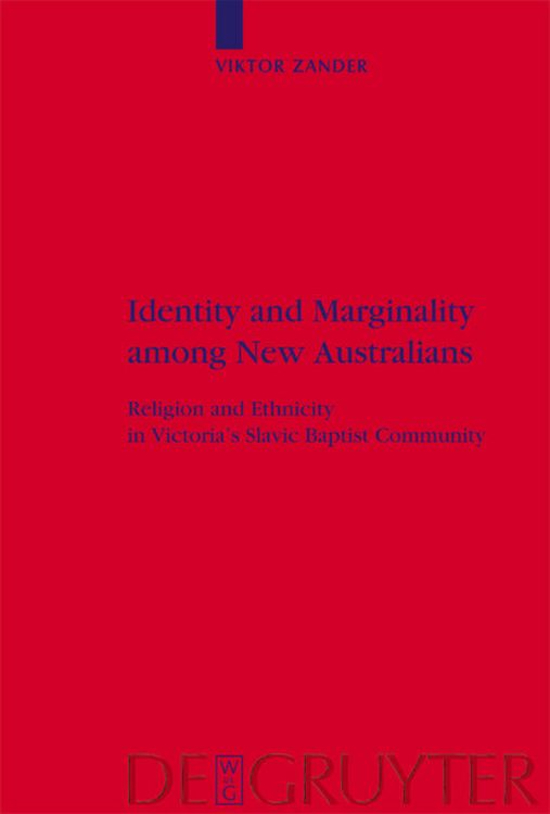 Produktbild: Identity and Marginality among New Australians