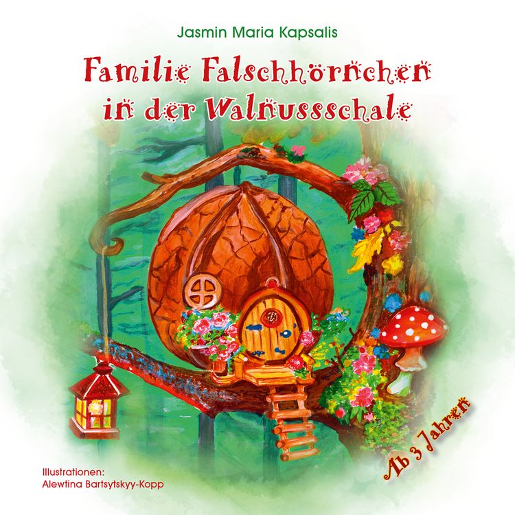 Produktbild: Familie Falschh&ouml;rnchen in der Walnussschale