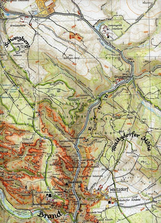 Produktbild: Brand &ndash; Hohnstein 1:10000