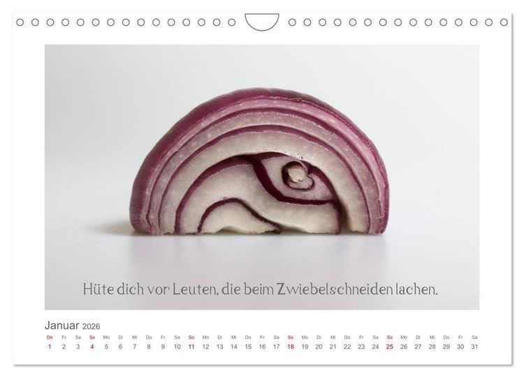Produktbild: FunnyFood (Wandkalender 2026 DIN A4 quer), CALVENDO Monatskalender