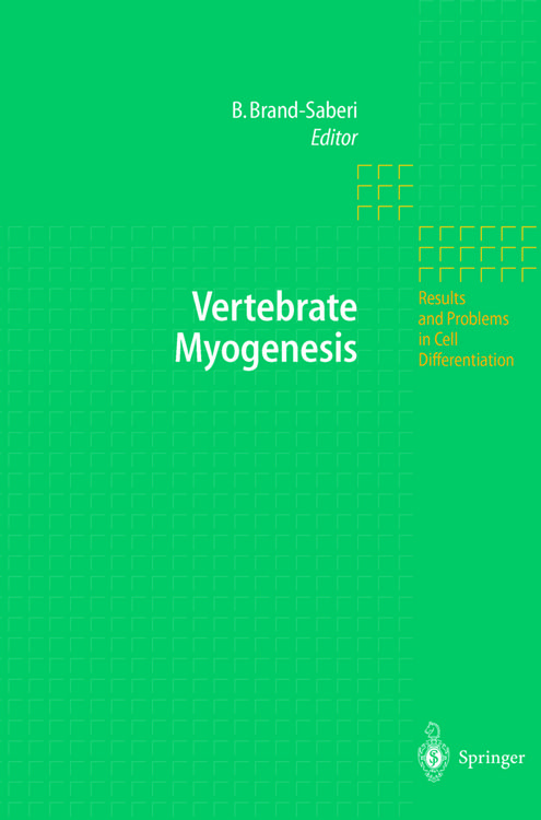 Produktbild: Vertebrate Myogenesis