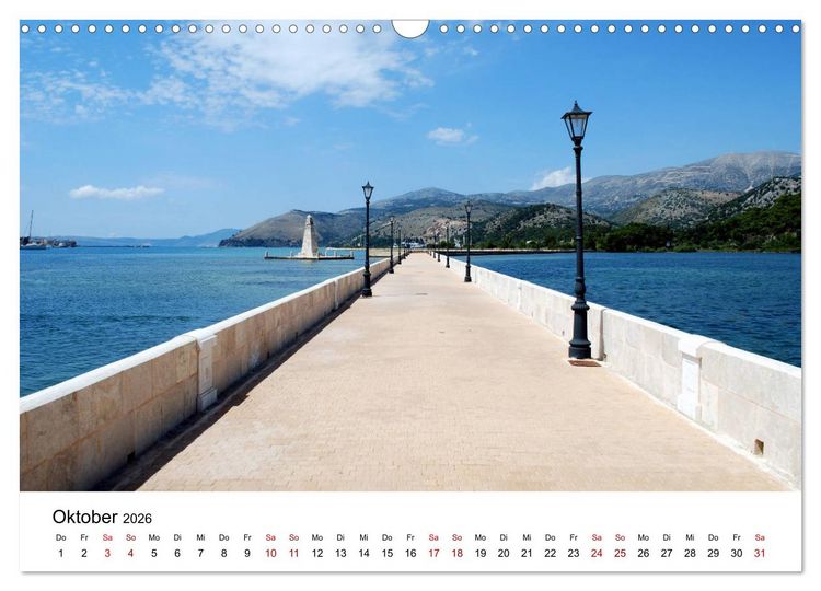 Produktbild: Griechenland - Insel Kefalonia (Wandkalender 2026 DIN A3 quer), CALVENDO Monatskalender