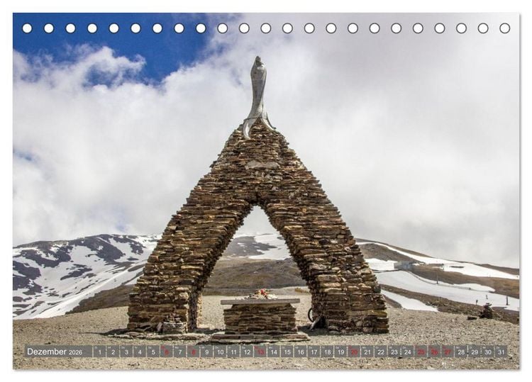 Produktbild: Ein Herz f&uuml;r Andalusien (Tischkalender 2026 DIN A5 quer), CALVENDO Monatskalender