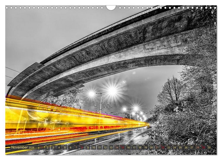 Produktbild: Malerisches Stuttgart (Wandkalender 2026 DIN A3 quer), CALVENDO Monatskalender