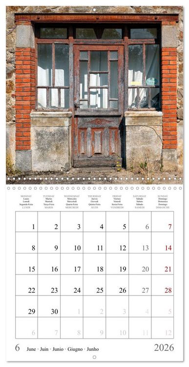 Produktbild: L'&acirc;me des boutiques oubli&eacute;es (Calendrier mural carr&eacute; 2026 30x30 cm) Calendrier double avec une page pour vos prises de notes