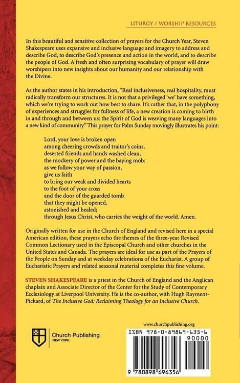 Produktbild: Prayers for an Inclusive Church