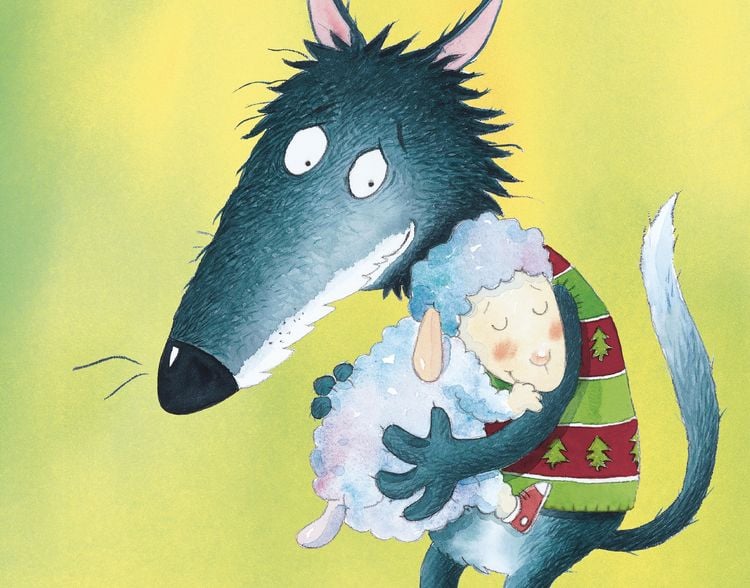 Produktbild: Kleines Schaf und gro&szlig;er Wolf