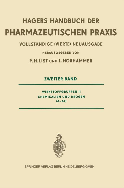 Produktbild: Hagers Handbuch der Pharmazeutischen Praxis