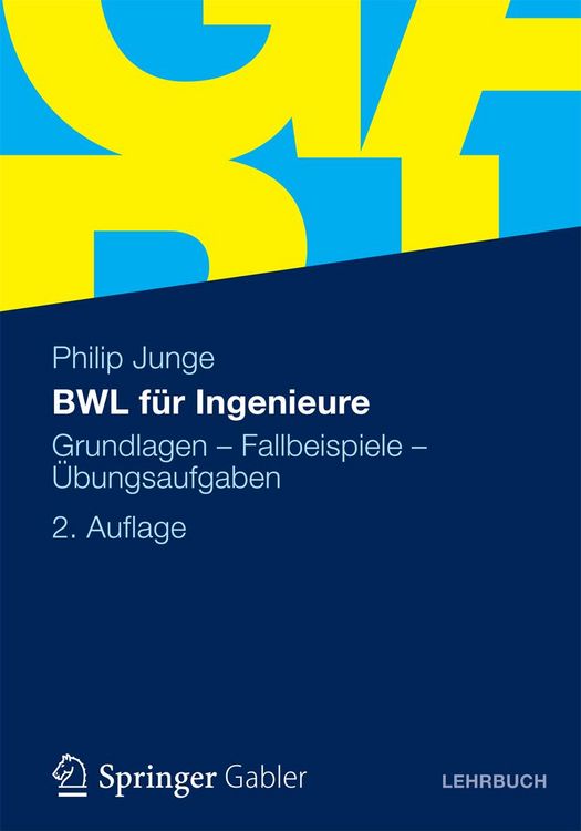 Produktbild: BWL f&uuml;r Ingenieure