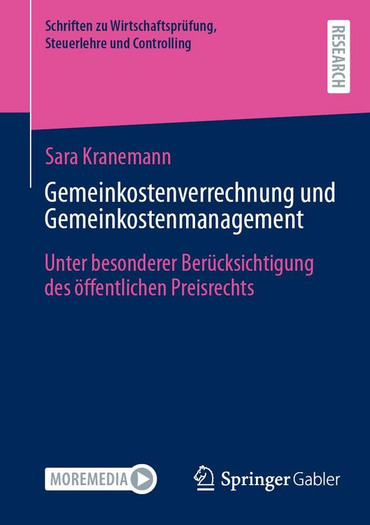 Produktbild: Gemeinkostenverrechnung und Gemeinkostenmanagement