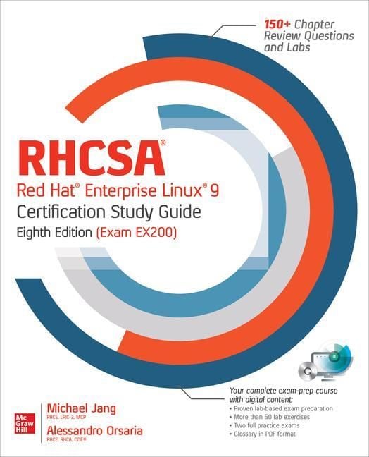 Produktbild: Rhcsa Red Hat Enterprise Linux 9 Certification Study Guide (Exam Ex200)