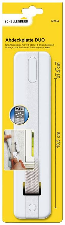 Produktbild: Schellenberg 53904 Abdeckplatte Passend f&uuml;r (Rollladensysteme) Schellenberg Maxi