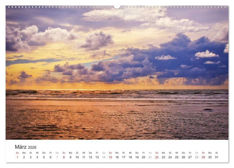 Produktbild: Eiderstedt Impressionen (hochwertiger Premium Wandkalender 2026 DIN A2 quer), Kunstdruck in Hochglanz