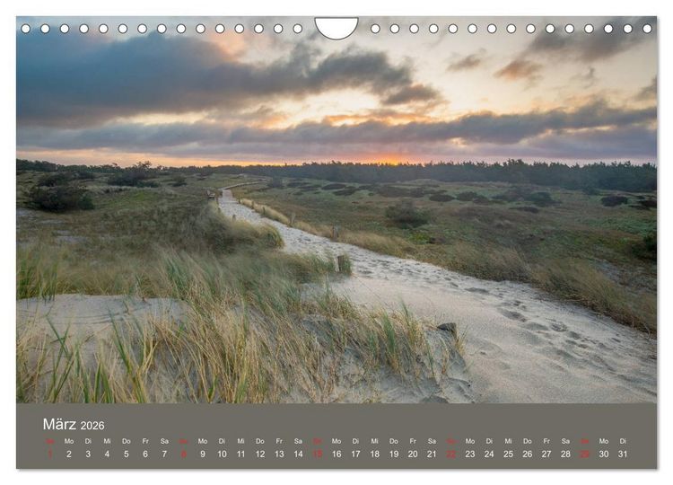 Produktbild: Ostsee - Perlen aus Mecklenburg-Vorpommern (Wandkalender 2026 DIN A4 quer), CALVENDO Monatskalender