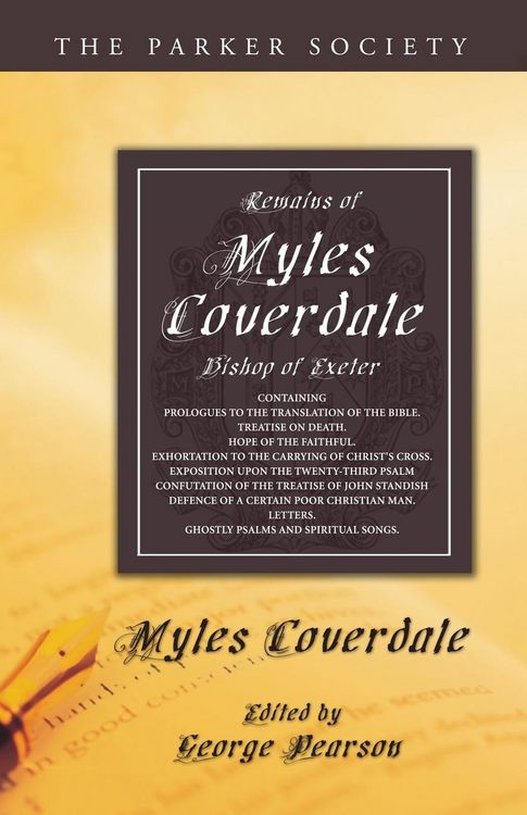 Produktbild: Remains of Myles Coverdale, Bishop of Exeter