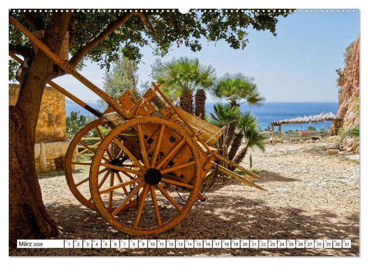 Produktbild: Sizilien - Wo der S&uuml;den leuchtet (Wandkalender 2026 DIN A2 quer), CALVENDO Monatskalender
