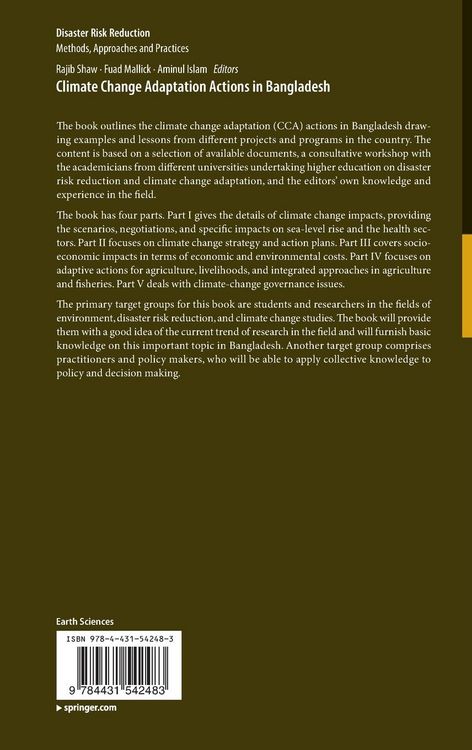 Produktbild: Climate Change Adaptation Actions in Bangladesh