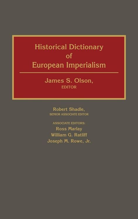 Produktbild: Historical Dictionary of European Imperialism
