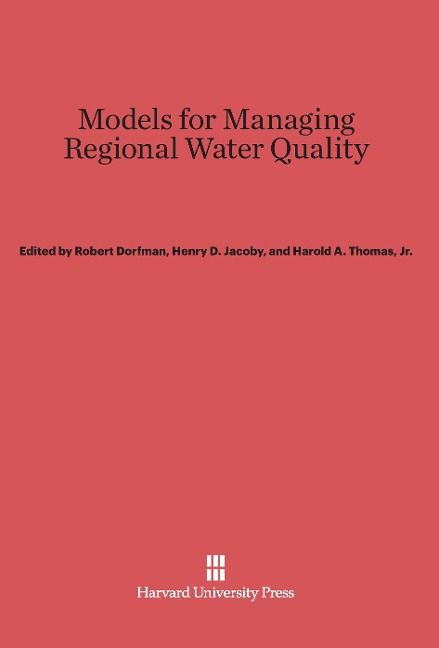 Produktbild: Models for Managing Regional Water Quality