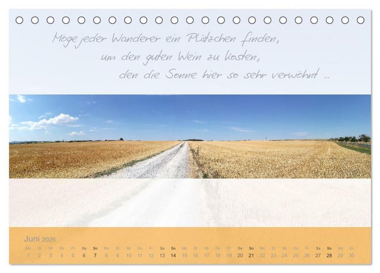 Produktbild: Main Rundblick (Tischkalender 2026 DIN A5 quer), CALVENDO Monatskalender