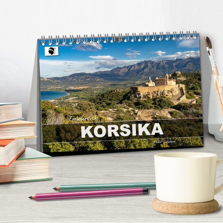 Produktbild: Frankreich - Korsika (Tischkalender 2026 DIN A5 quer), CALVENDO Monatskalender
