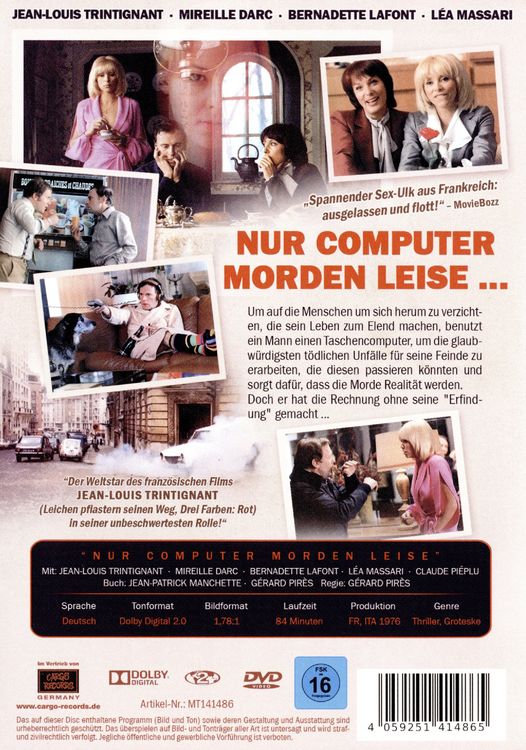 Produktbild: Nur Computer morden leise ...