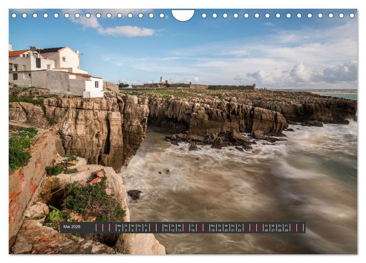 Produktbild: Portugals Atlantikk&uuml;ste (Wandkalender 2026 DIN A4 quer), CALVENDO Monatskalender
