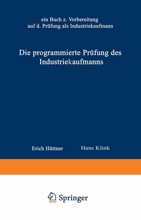 Produktbild: Die programmierte Pr&uuml;fung des Industriekaufmanns