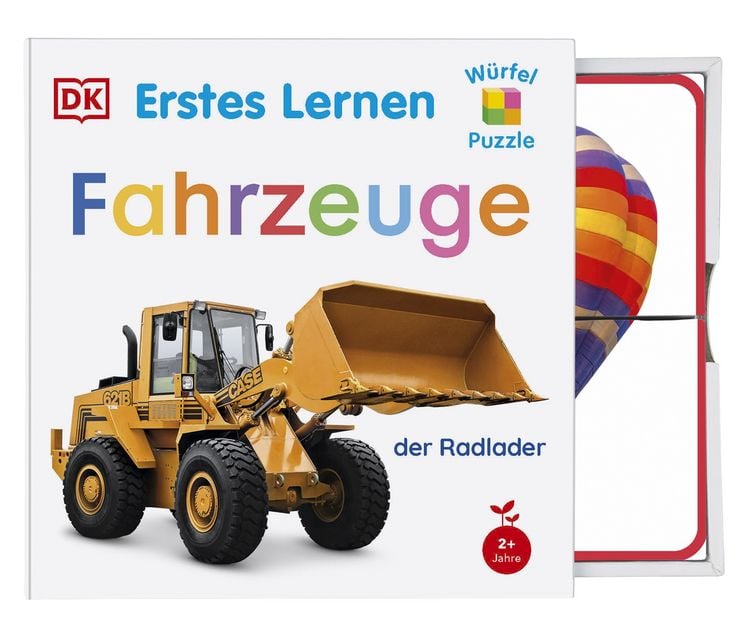 Produktbild: Erstes Lernen W&uuml;rfelpuzzle. Fahrzeuge